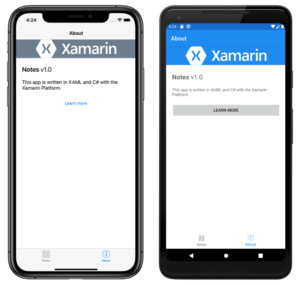 Xamarin iOS Andriod