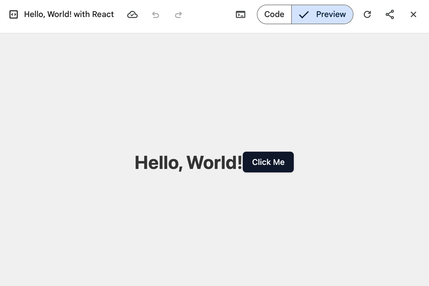 Gemini example preview