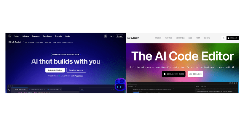 GitHub Copilot vs Cursor AI